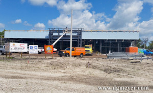 Progress pictures of New Smyrna Beach Chevrolet’s new building.