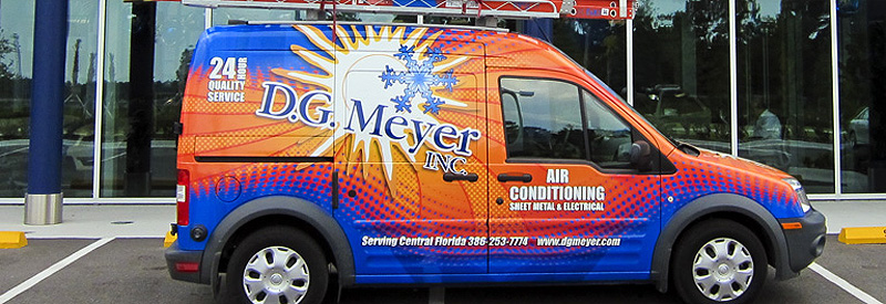 DGM Wrapped Service Vehicle