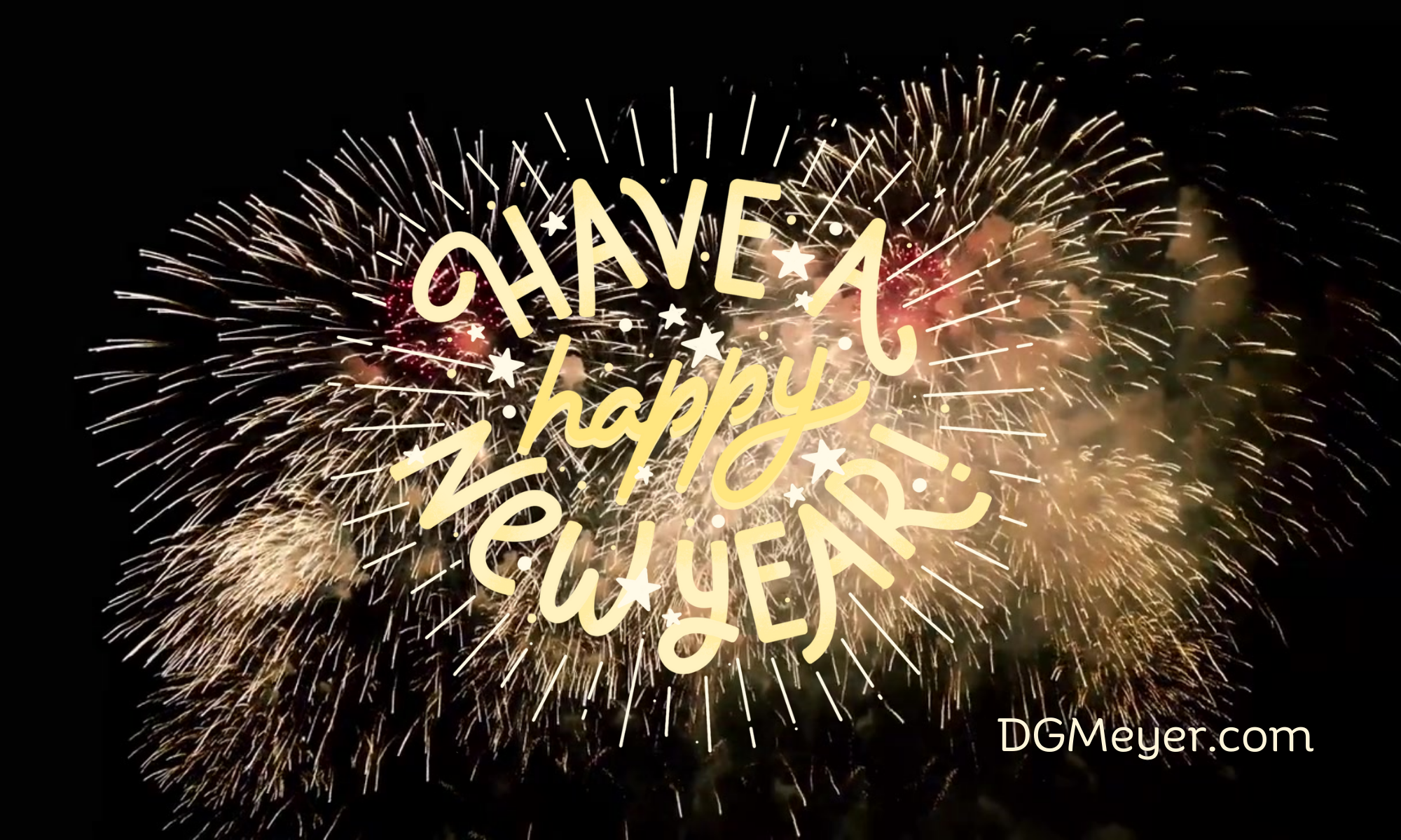 Have a Happy New from DG Meyer