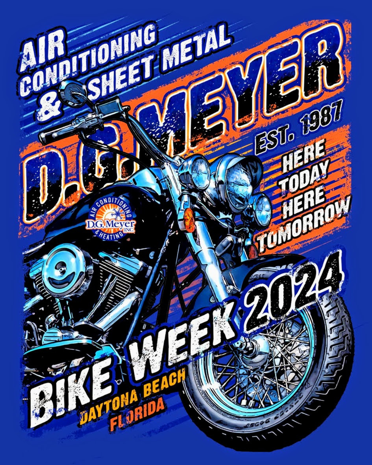DGM 2024 Bike Week Tee Shirt