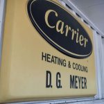 DG Meyer HVAC Carrier Sign