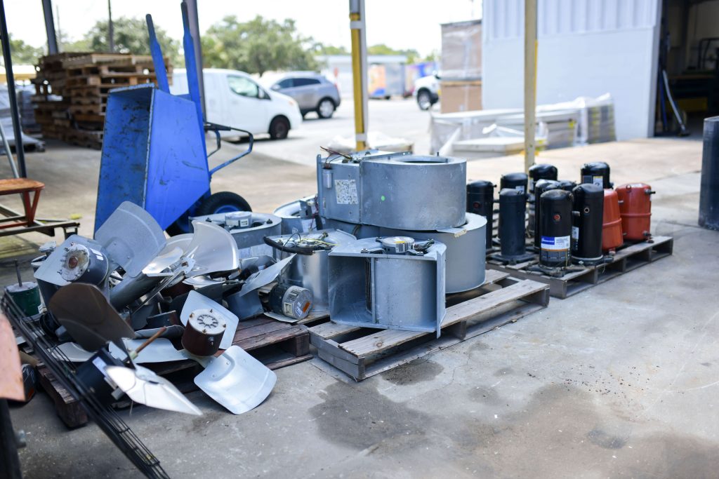 D.G Meyer Air Conditioning Warehouse Yard