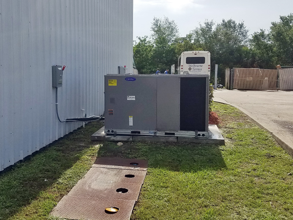 Adding Air Conditioning to Service Department.