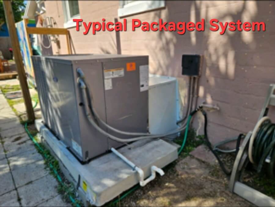 D.G. Meyers Typical AC Package Unit